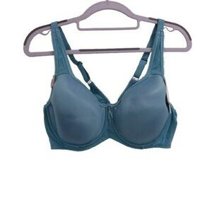 NEW Wacoal Basic Beauty Spacer Underwire T-Shirt Bra Size 40 C Teal Blue